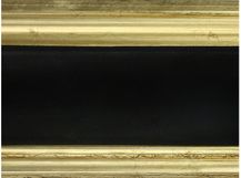 L2997 65mm black and gold - picture frames for interior design and wal