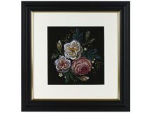 L3019 - 38 mm gold and black - made to measure picture frames